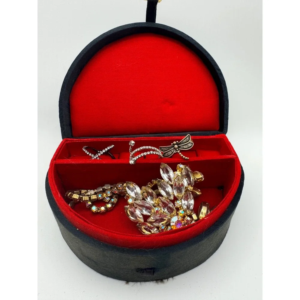 Set of 2 Boho Y2K Beaded jewelry Boxes